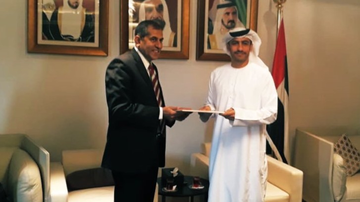 India’s new Ambassador to the UAE takes charge