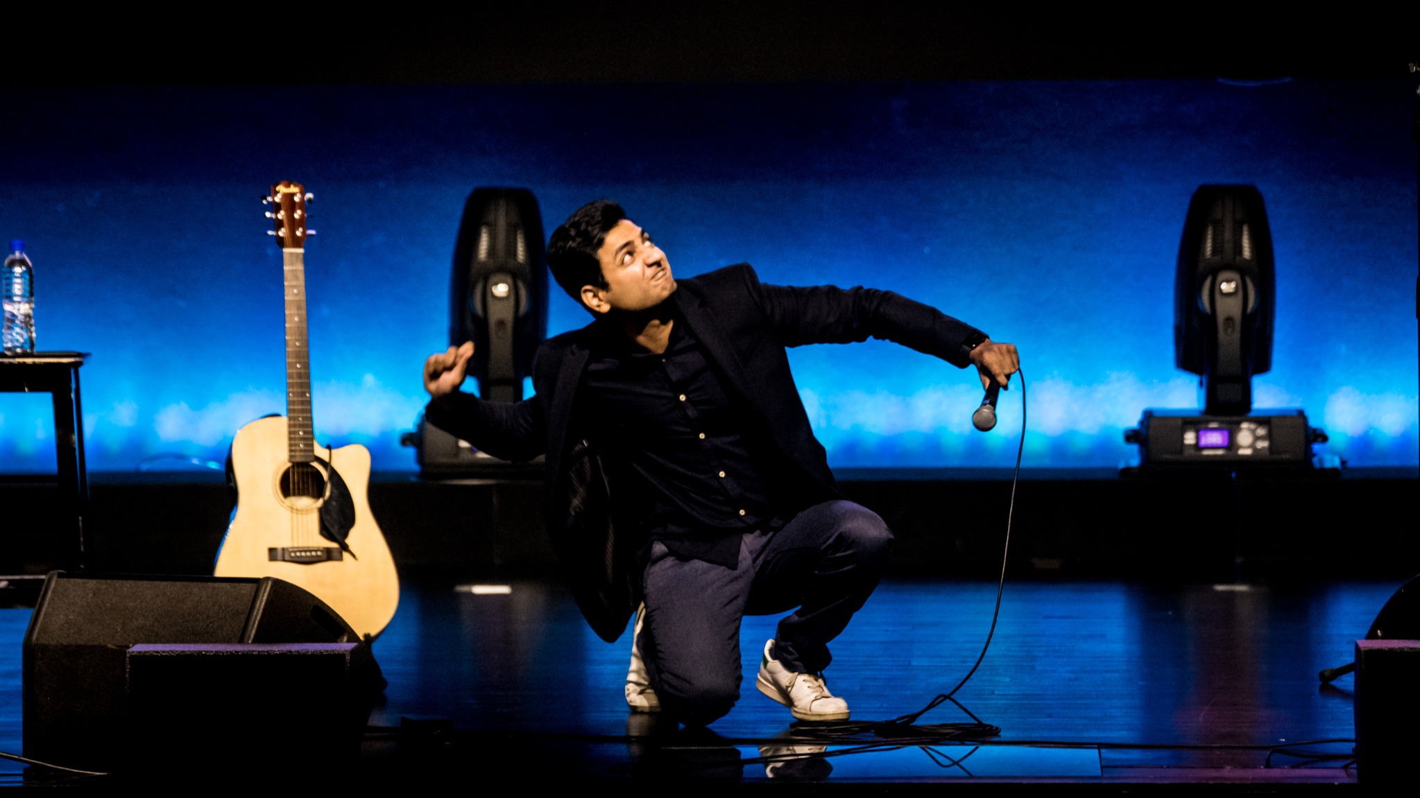 In Pics: Kenny Sebastian leaves Singapore in splits