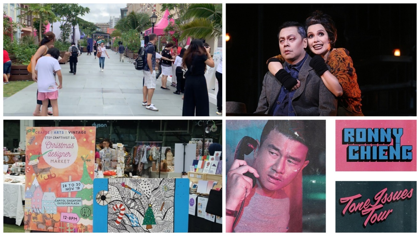 Five things to do in Singapore over the weekend of November 29-December 1