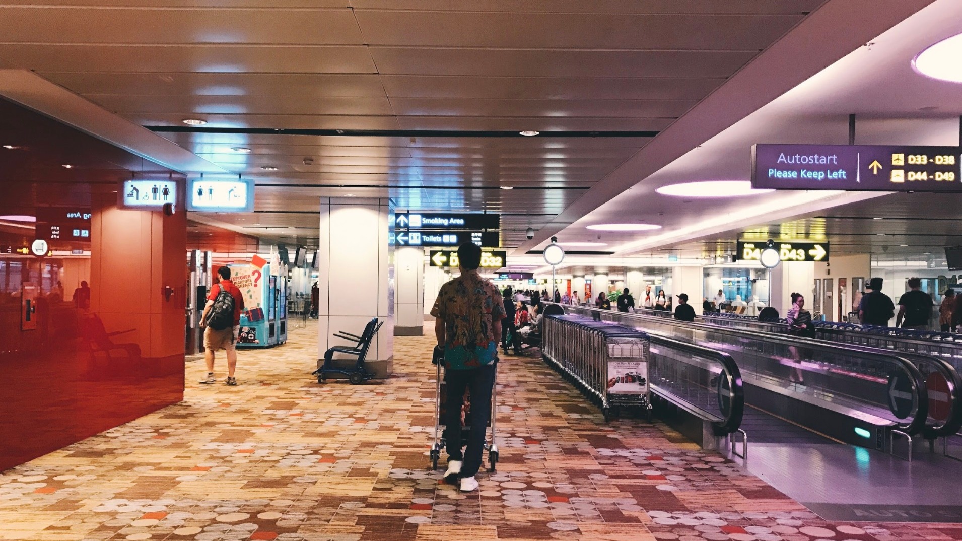 Changi Airport T4 trials iris and facial recognition for immigration clearance