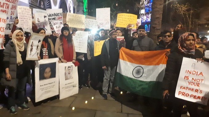 Students across the world protest against CAA, police action in India