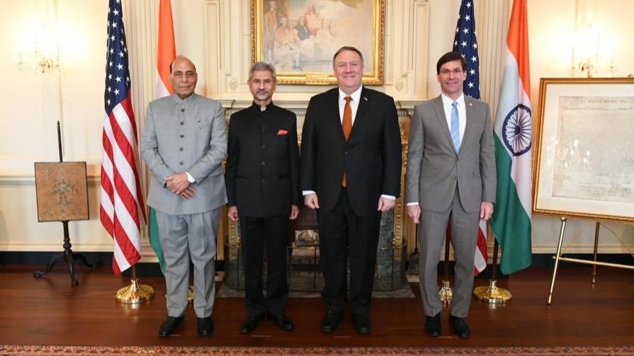 India, US hold 2+2 talks in Washington