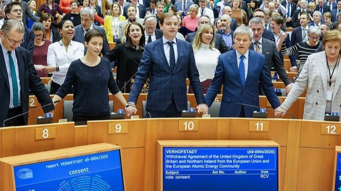 Brexit: ‘We will always love you’, EU tells UK as it ratifies withdrawal agreement in landslide vote
