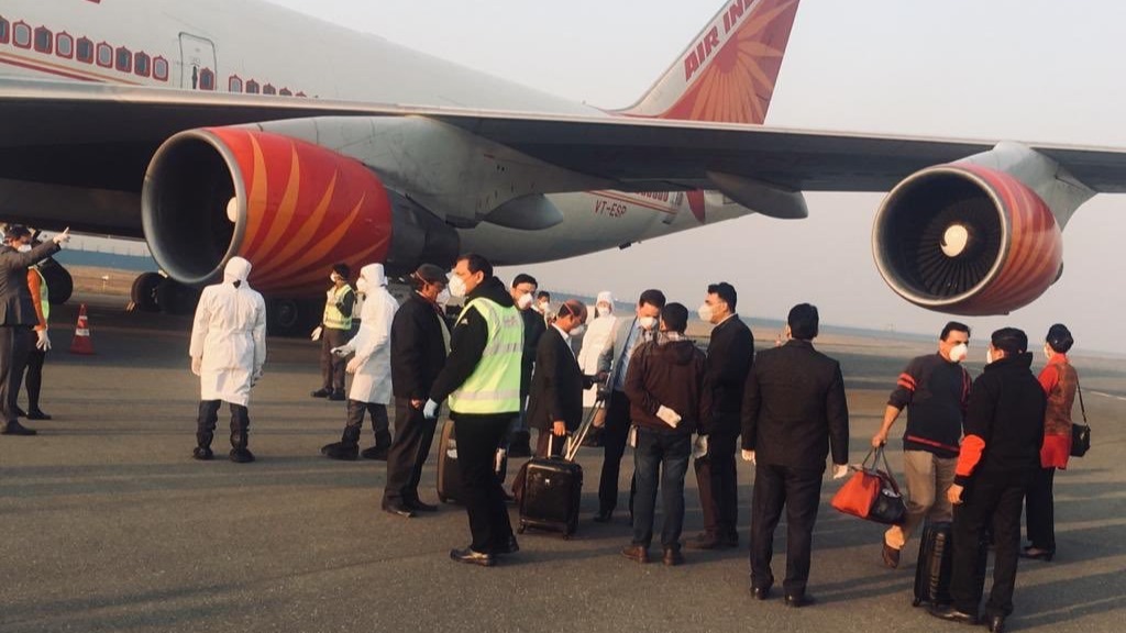 324 Indians evacuated from novel coronavirus-hit Wuhan