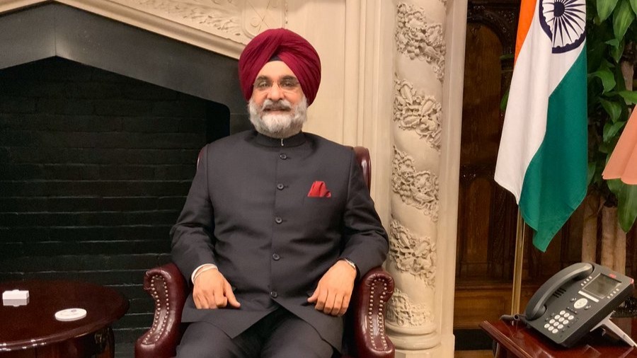Taranjit Singh Sandhu takes charge as US Ambassador