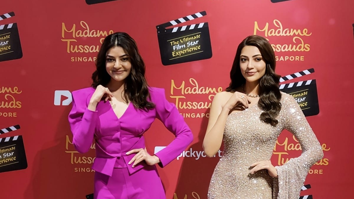 Kajal Aggarwal gets a wax statue at Madame Tussauds Singapore