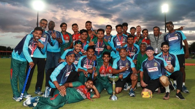 Bangladesh stun defending champions India to lift U19 World Cup trophy