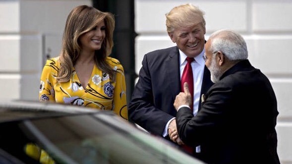 Excited about upcoming India trip, tweets US First Lady Melania