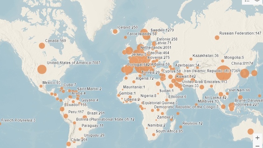 COVID-19 updates from around the globe