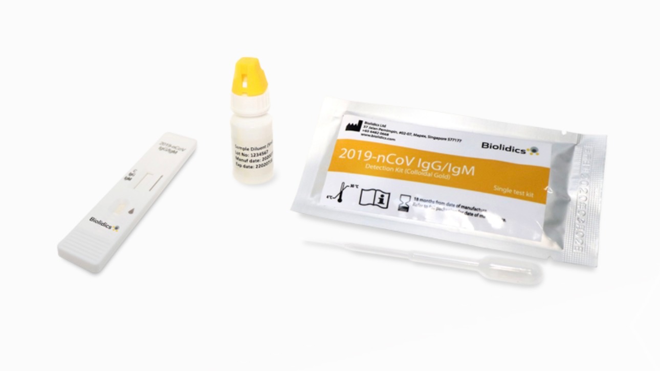 Biolidics from Singapore develops COVID-19 test kit that can detect virus in 10 minutes
