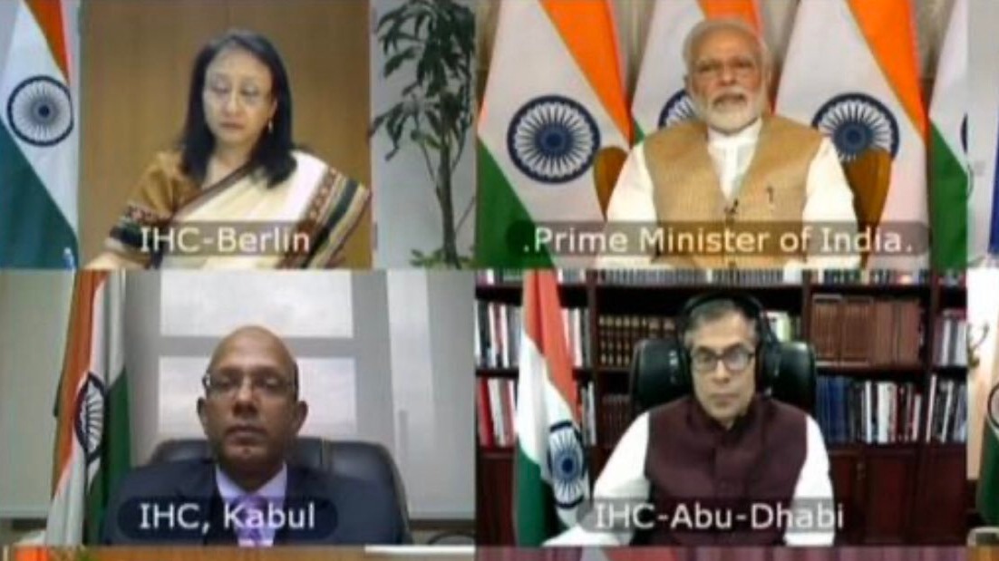 PM Modi convenes first ever video conference with Indian Missions worldwide on COVID-19