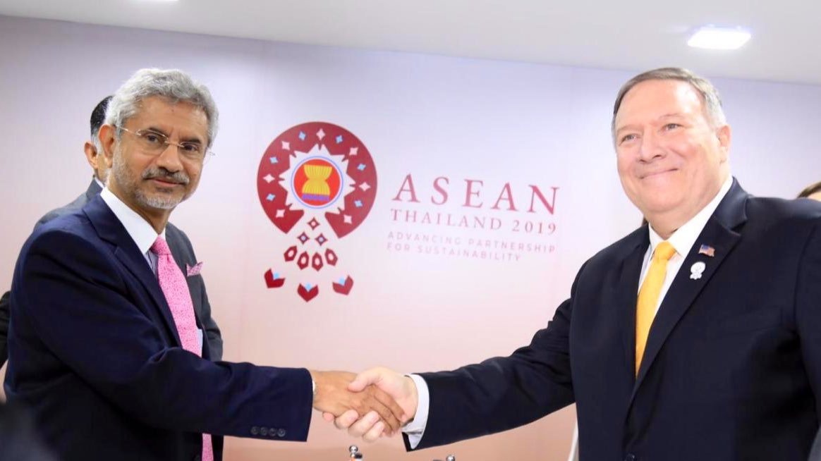 US Secretary of State Pompeo and Indian EAM Jaishankar discuss cooperation in tackling COVID-19