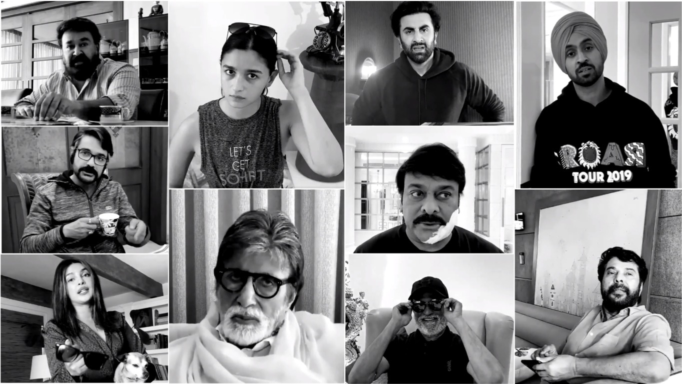 Social distancing the filmstar way
