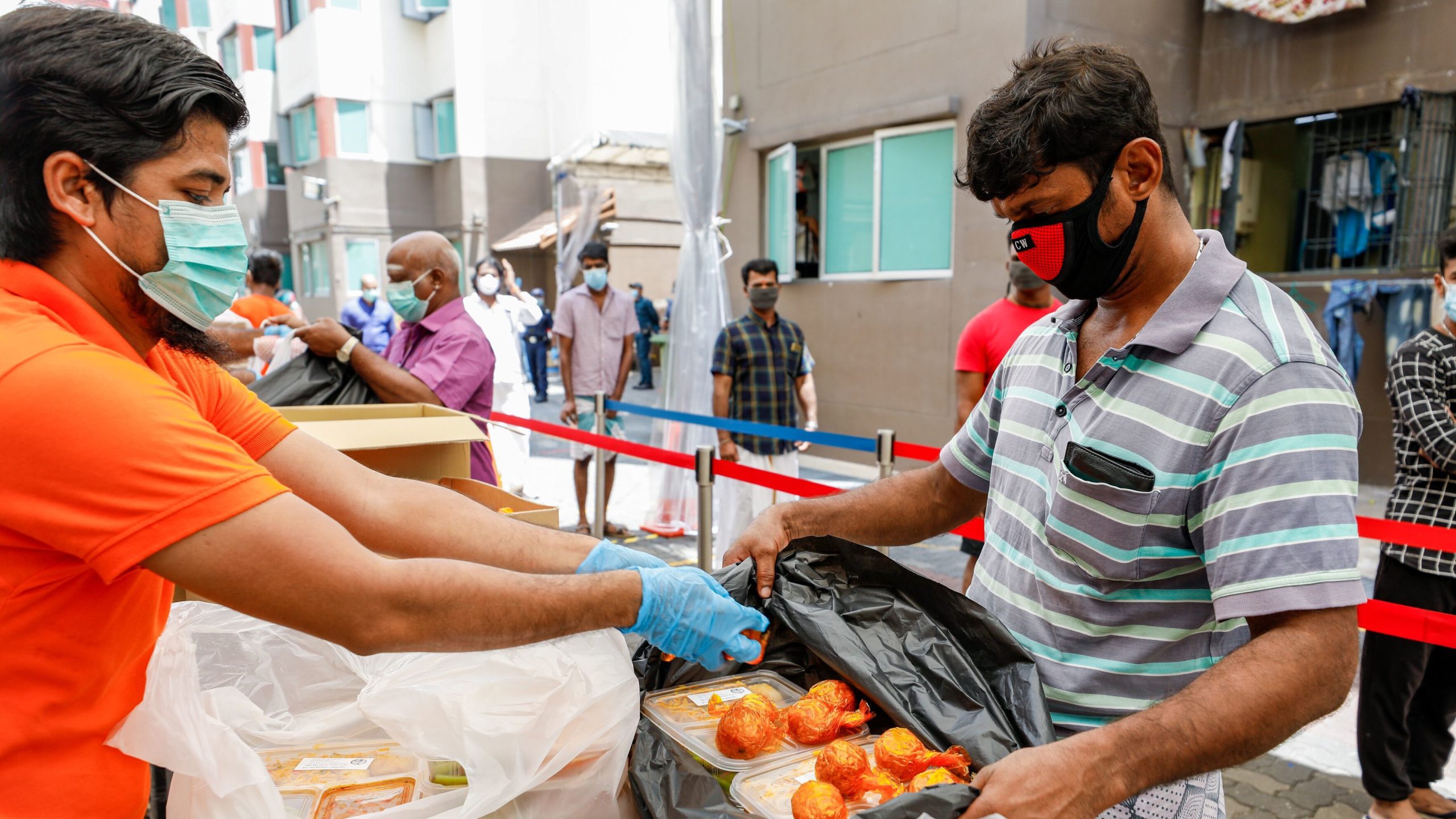 In Pics: Hindu temples in Singapore prepare sweet treats for foreign workers for Tamil and Bengali New Year