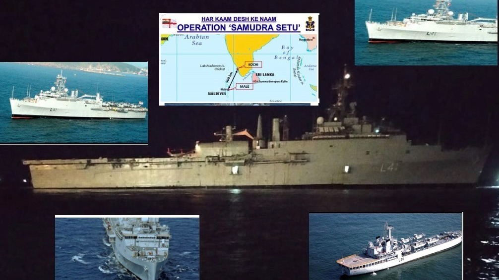 Indian Navy’s Operation Samudra Setu – a Sea bridge to the Vande Bharat Mission
