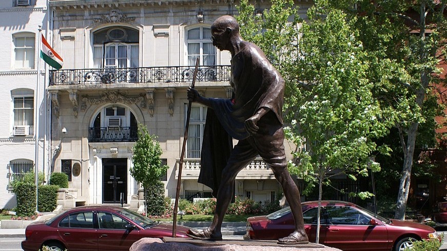 Mahatma Gandhi statue in Washington DC desecrated amidst anti-racism protests