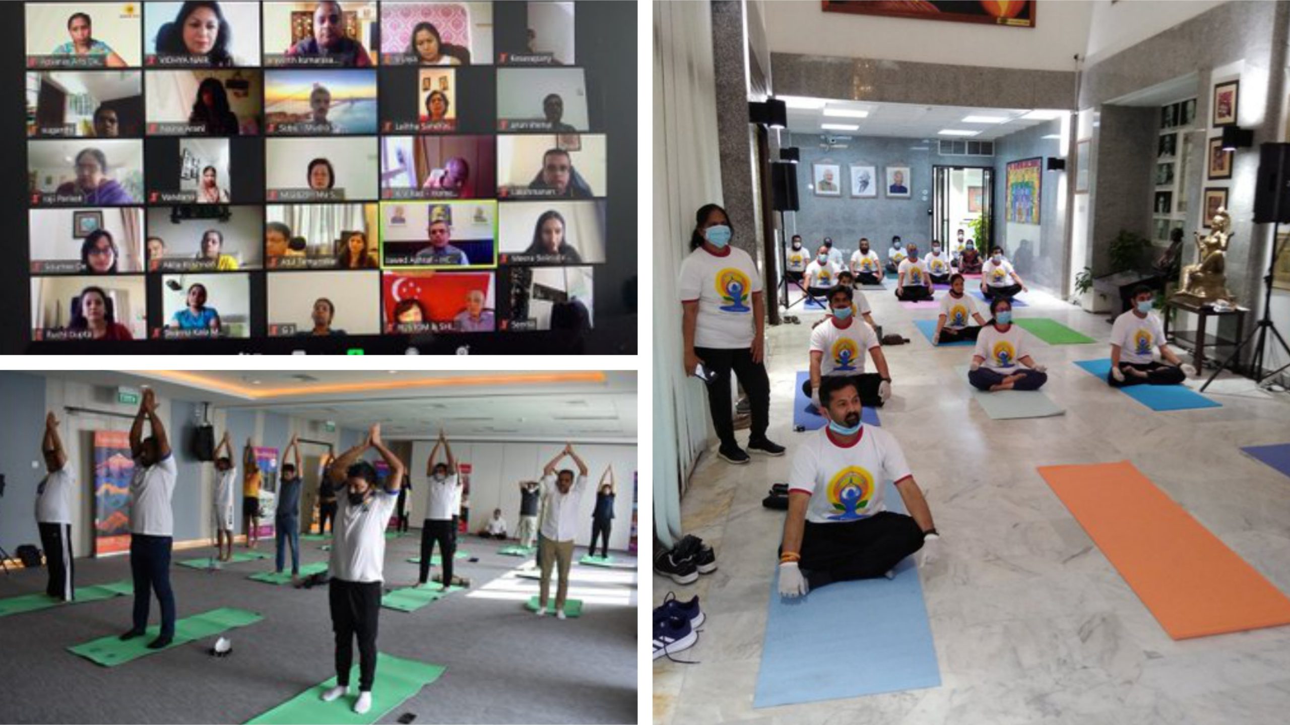 In Pics: IDY 2020 celebrated from home, with social distancing yoga sessions