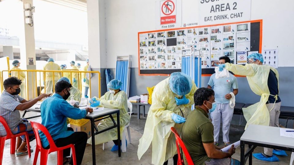 202 COVID-19 cases in Singapore on June 29, including 6 cases in the community