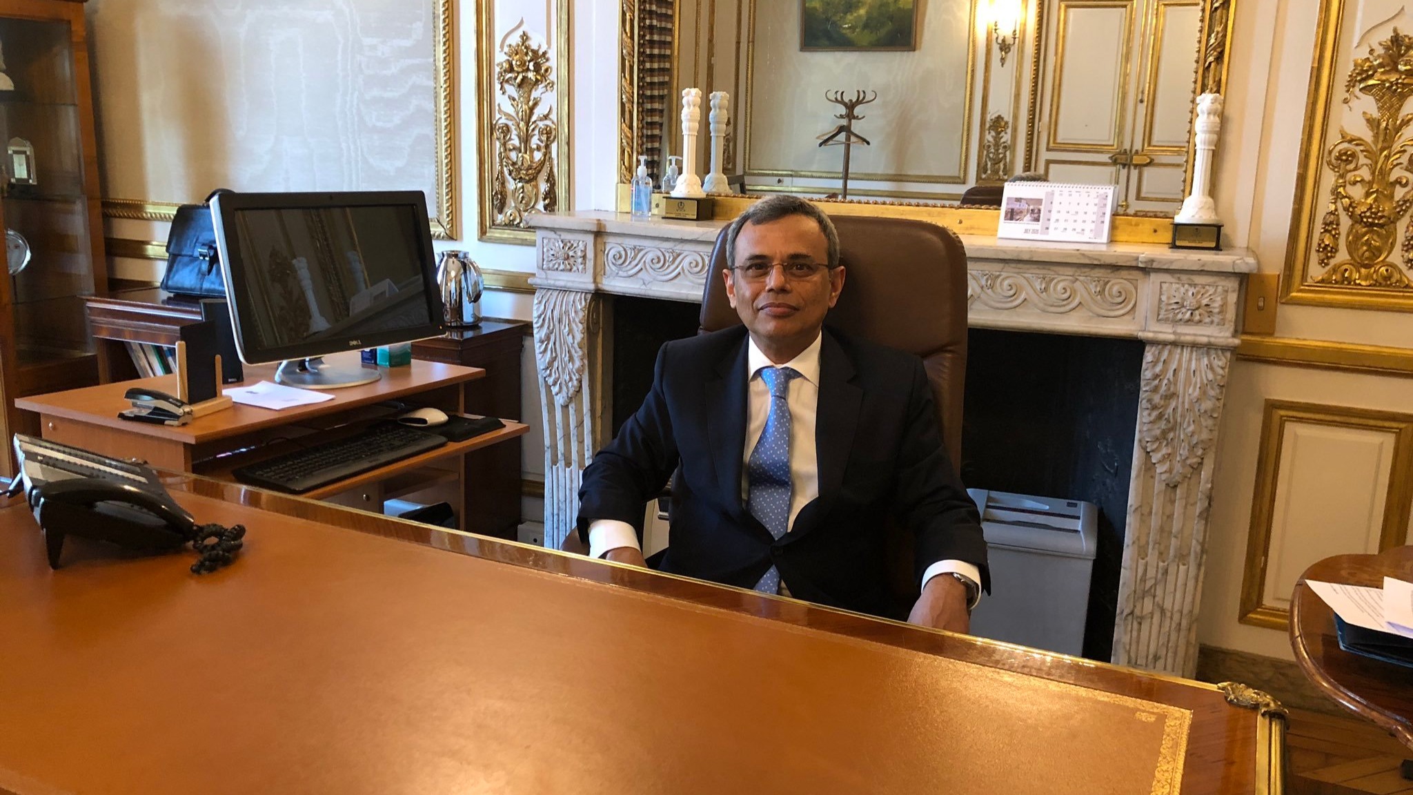Former Indian High Commissioner to Singapore Jawed Ashraf takes charge as envoy to France