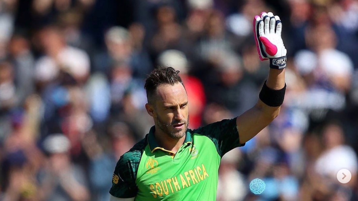 “All lives don’t matter until Black lives matter” says former South African skipper Faf du Plessis
