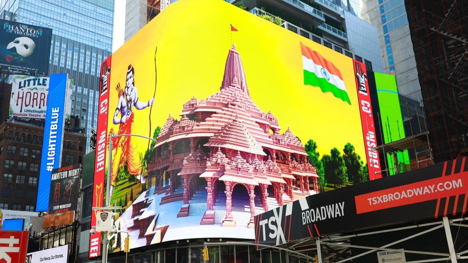 Indian community in US celebrates foundation-laying of new Ram Temple