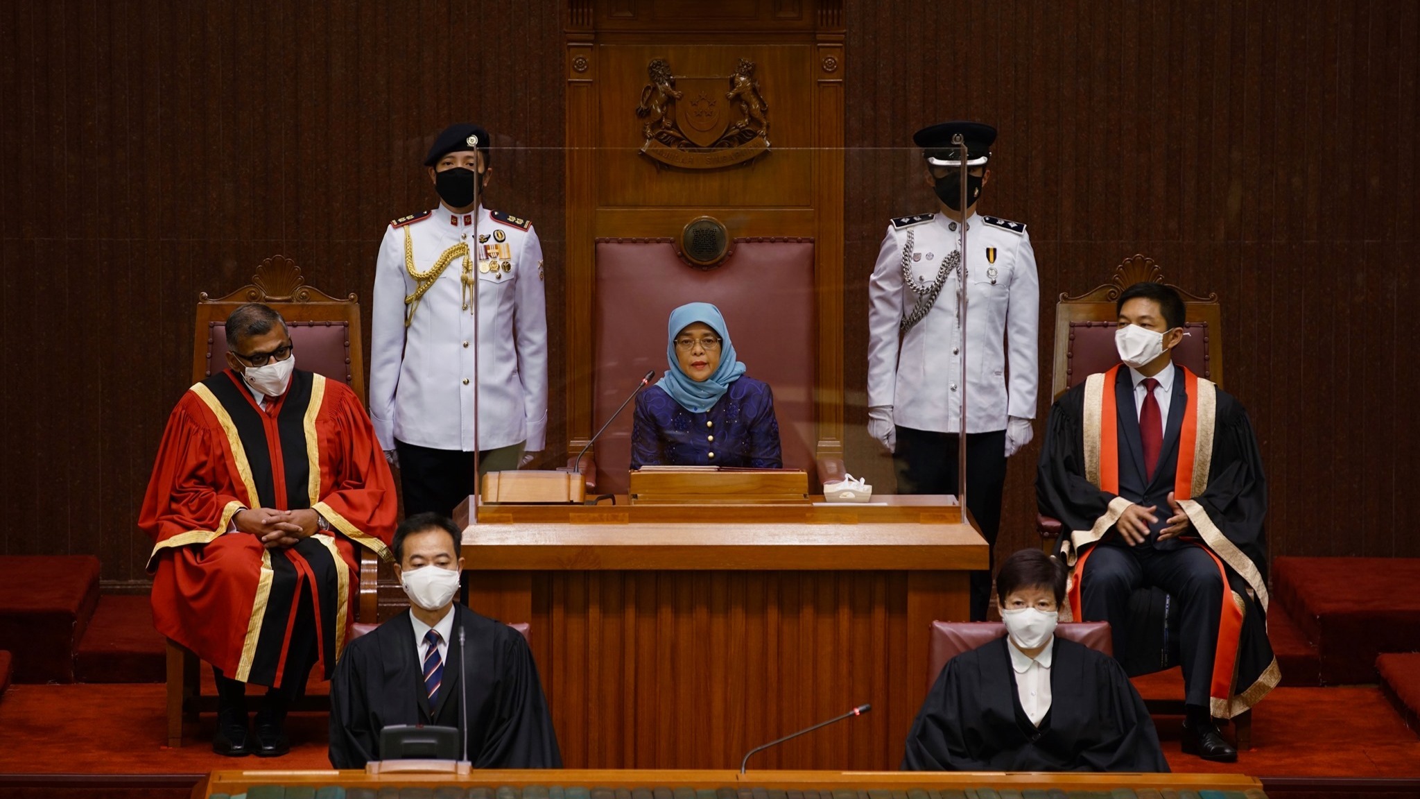 Singapore is still a little red dot in an uncertain world: President Halimah Yacob