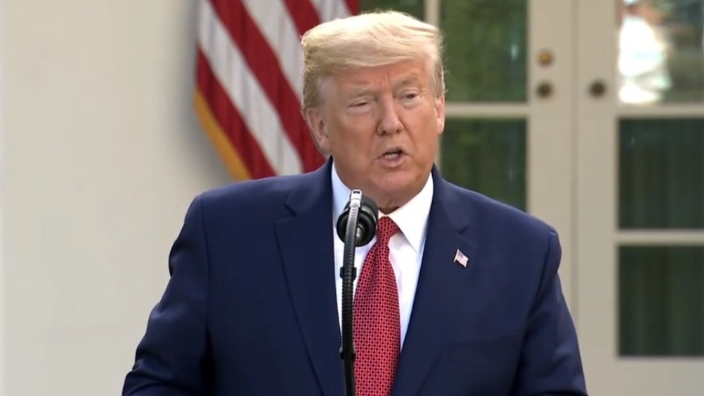 President Trump says COVID-19 vaccine might be ready in four weeks