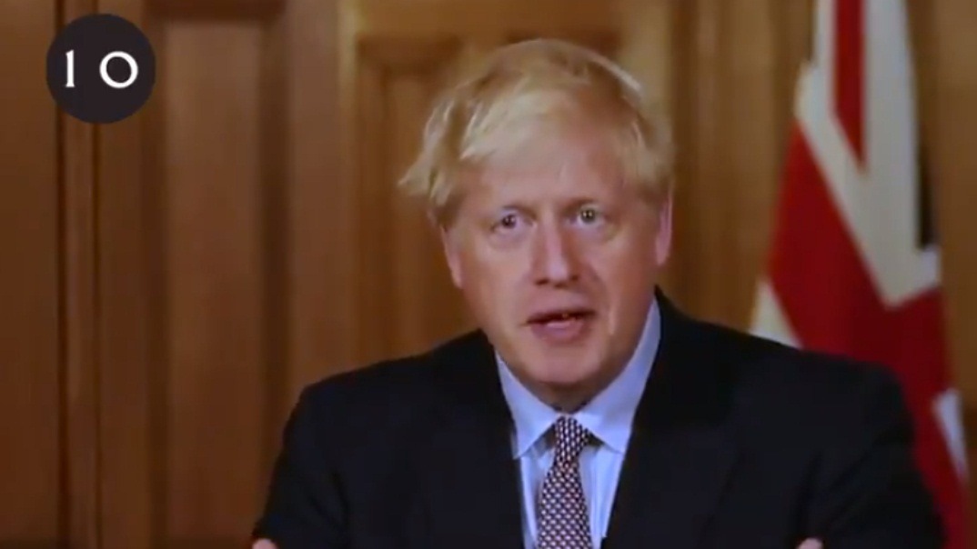 GBP 10,000 fine for those who break COVID-19 rules in England, announces Boris Johnson