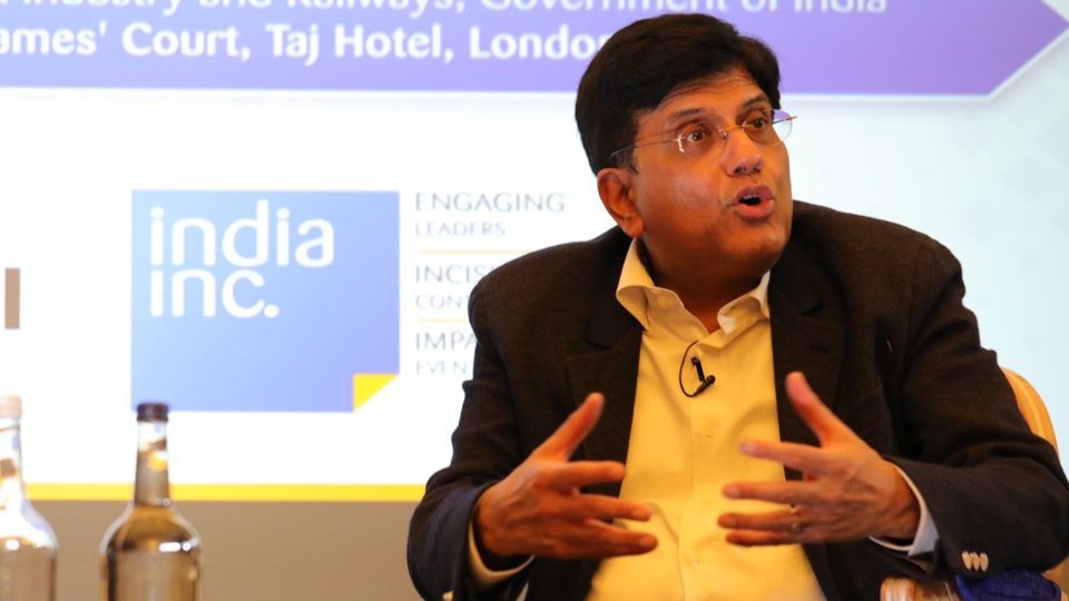 Indian minister Piyush Goyal calls on US firms to invest in India at business summit