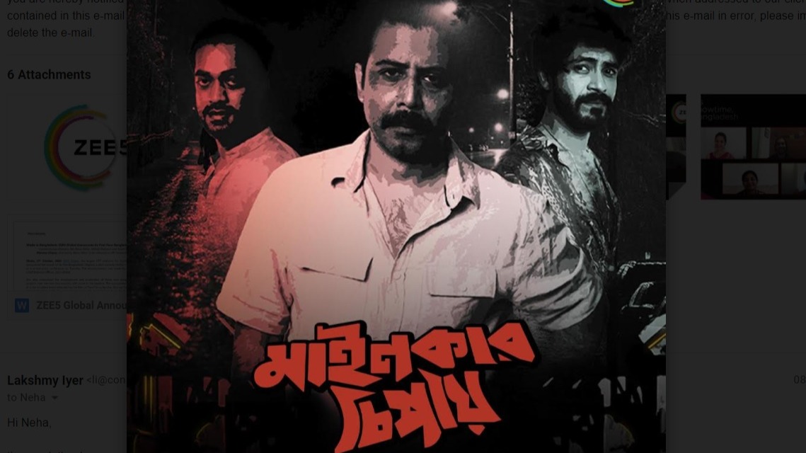 ZEE5 Global launches first of four Bangladeshi originals – Mainkar Chipay, a dark-comedy thriller