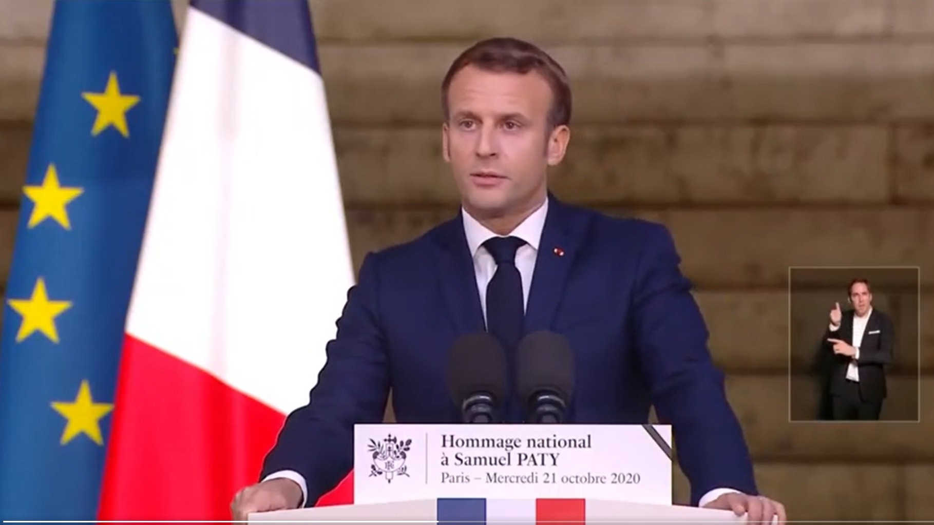 India strongly condemns personal attack on French President Emmanuel Macron