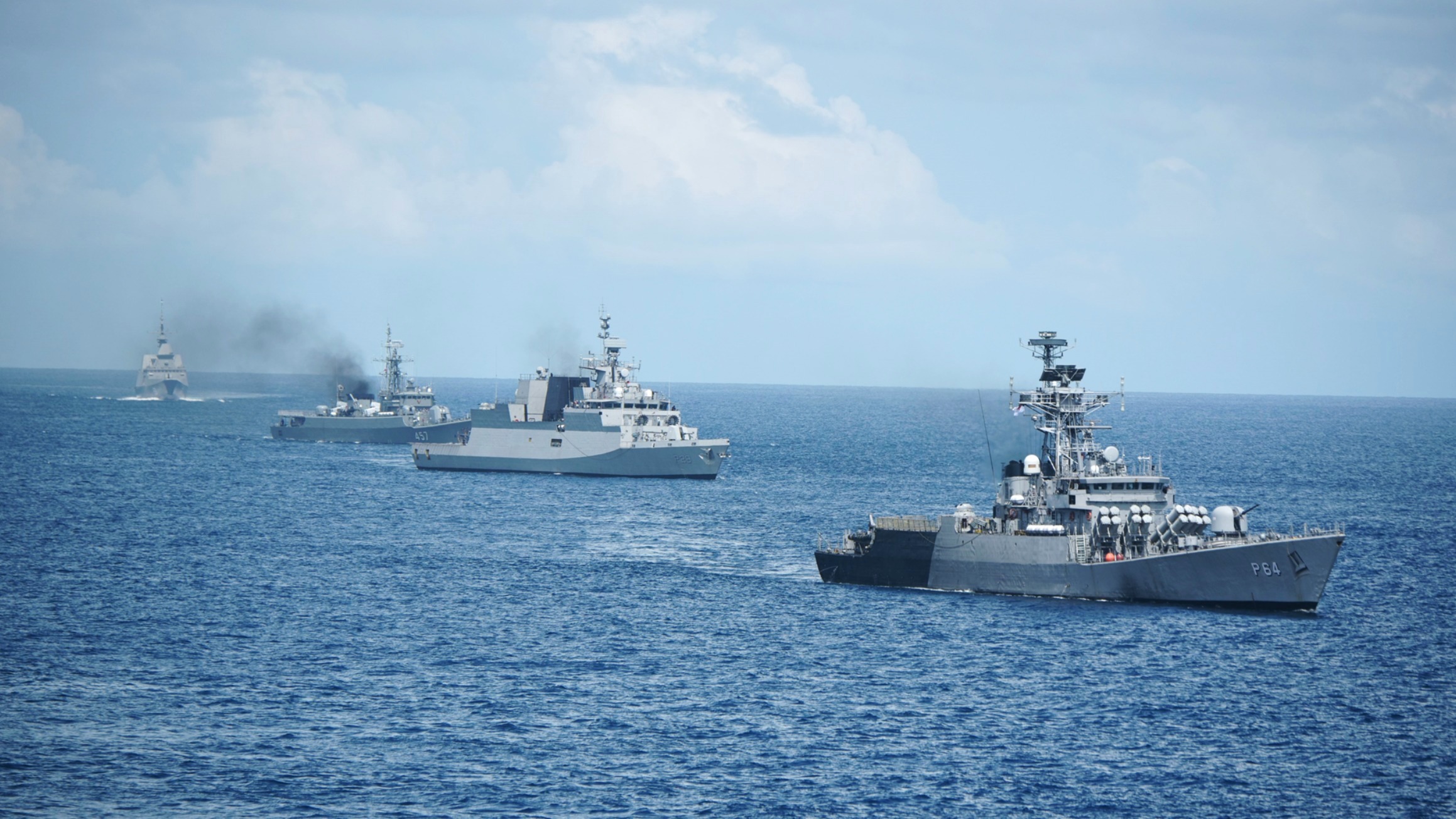 Singapore, India and Thailand navies conclude trilateral exercise