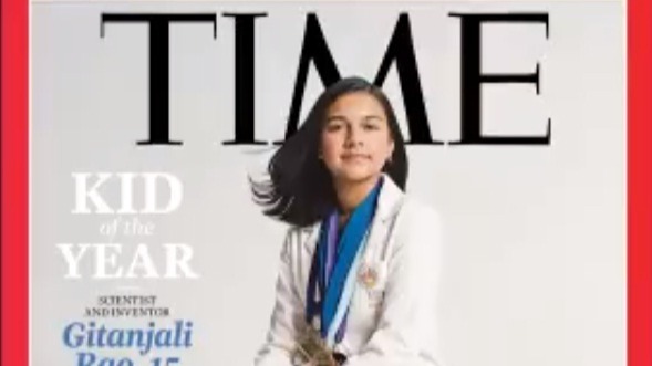 15-year-old Indian-American Gitanjali Rao is TIME magazine’s first-ever ‘Kid of the Year’