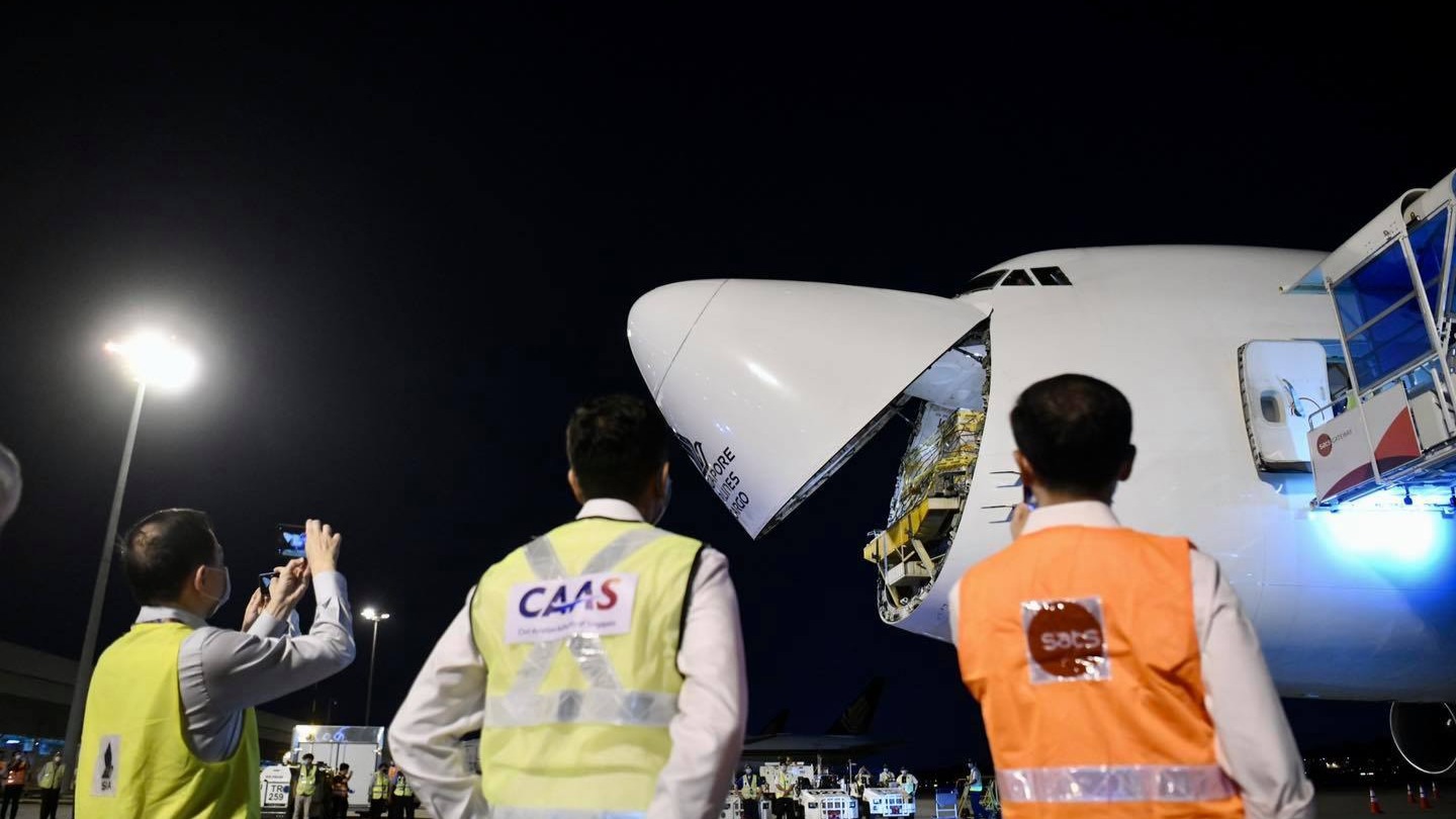 First COVID-19 vaccine shipment arrives in Singapore