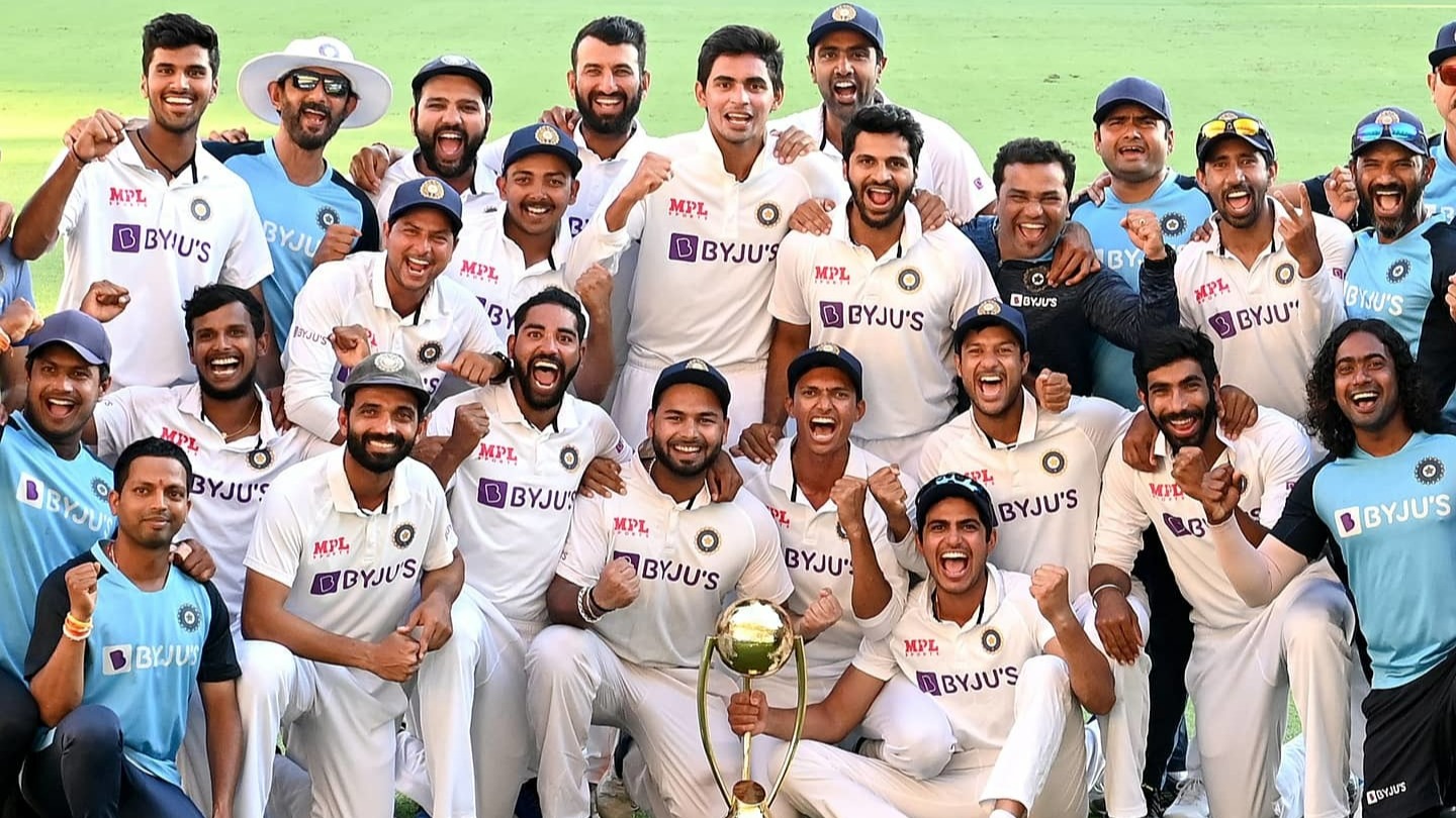 Grit, determination and courage shine as Team India defy all odds to win Test series against Australia