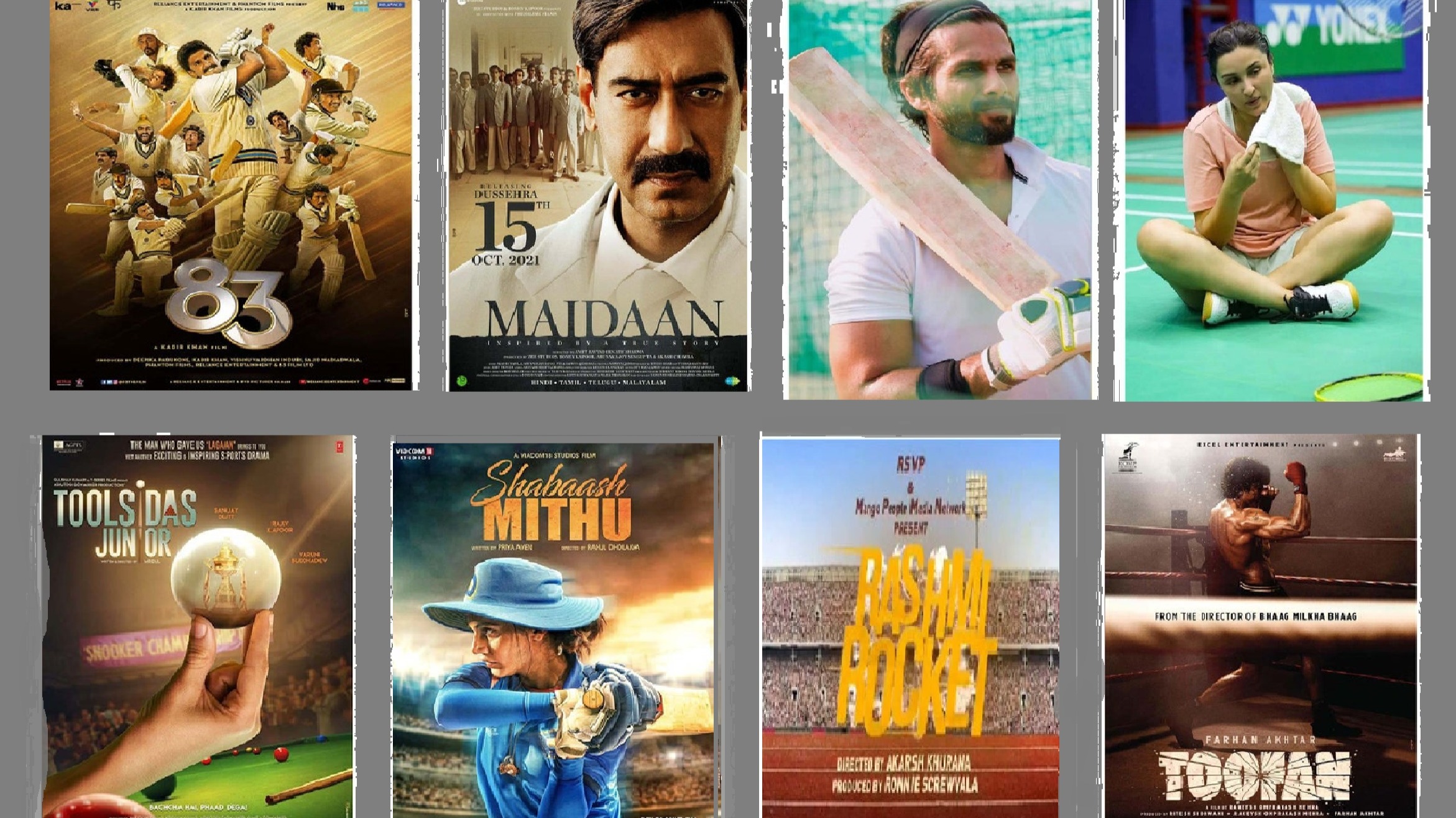 Bollywood’s bringing on a sporty biopic bonanza to binge on
