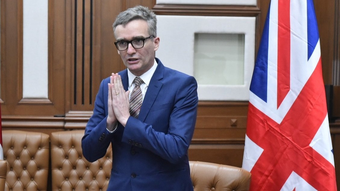 Alex Ellis takes charge as new UK High Commissioner to New Delhi