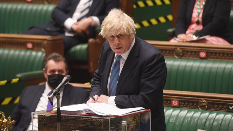 Boris Johnson urges caution as Britain further eases curbs