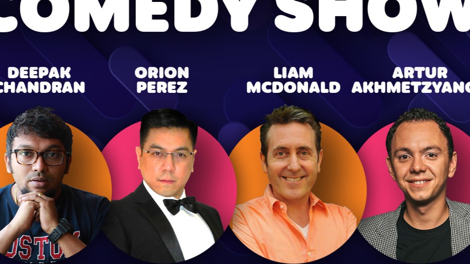 Indian comic Deepak Chandran to feature in The Expat Comedy Show in Singapore