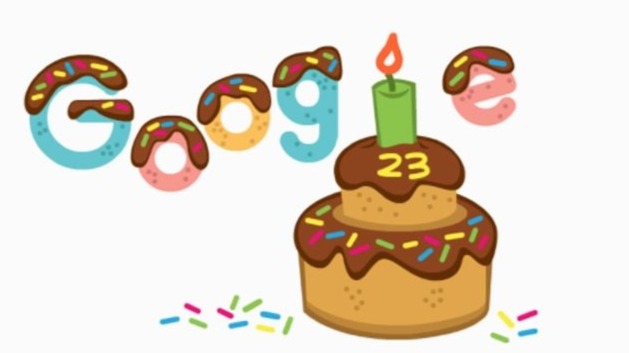 Google celebrates turning 23 with special animated doodle