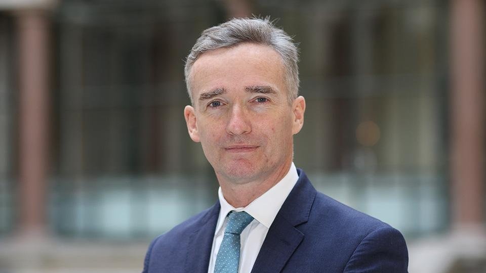 UK High Commissioner Alex Ellis greets people on Guru Nanak Jayanti