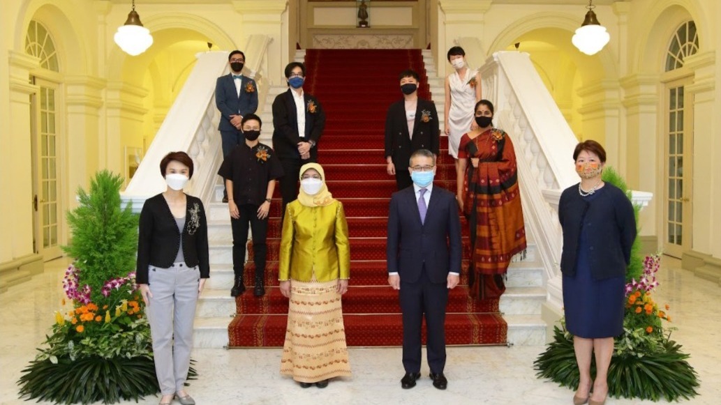 President Halimah Yacob confers eight artists with Singapore’s top arts accolades