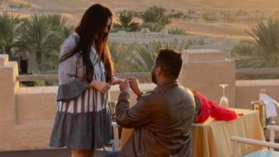 Indian Union Minister Smriti Irani’s daughter Shanelle gets engaged to Arjun Bhalla