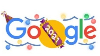 Google says goodbye to 2021 with its new decorated logo