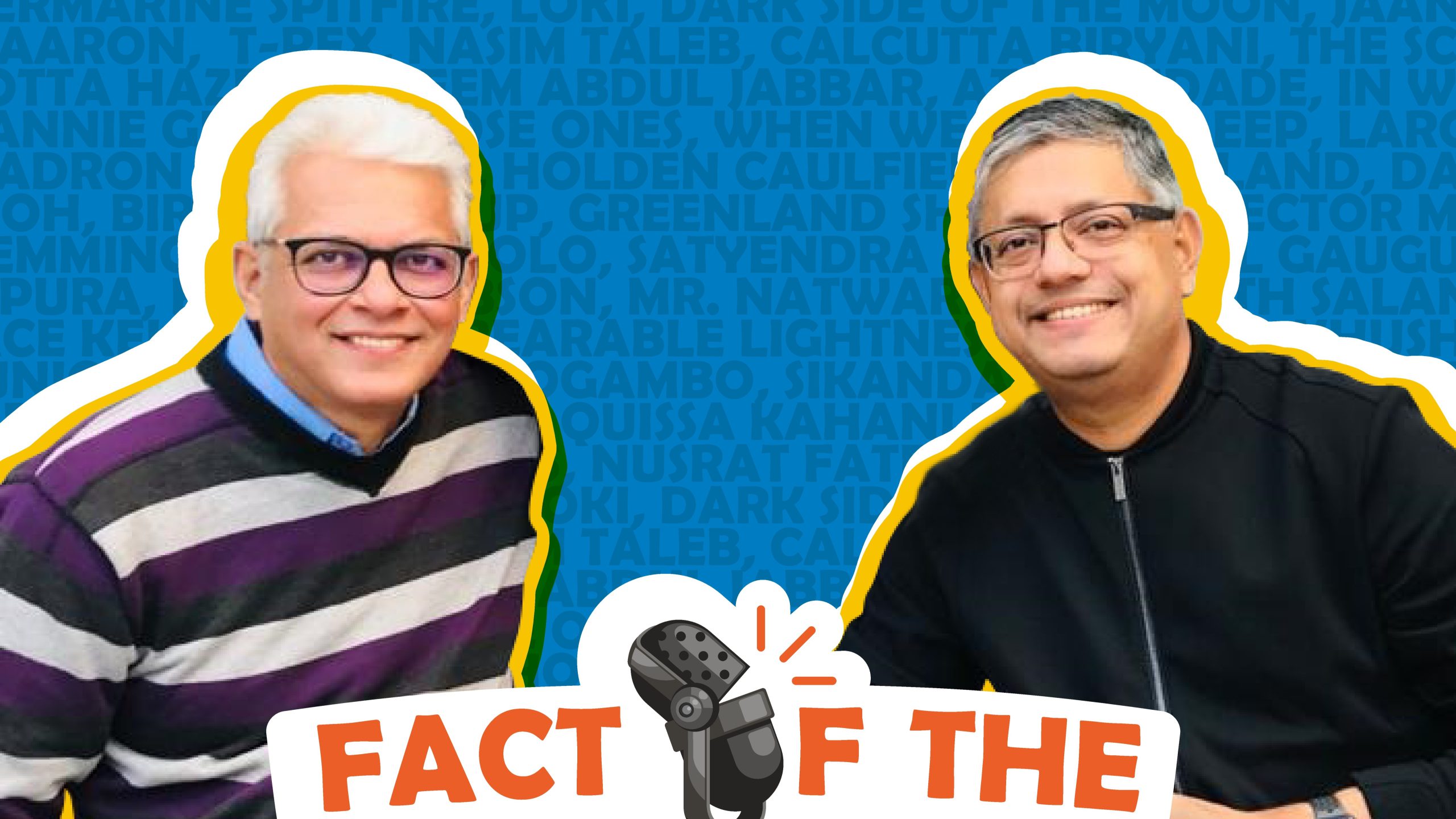 Crazy facts, weird news stimulate listeners of Joy Bhattacharjya and Rathindra Basu’s podcast ‘Fact of the Matter’