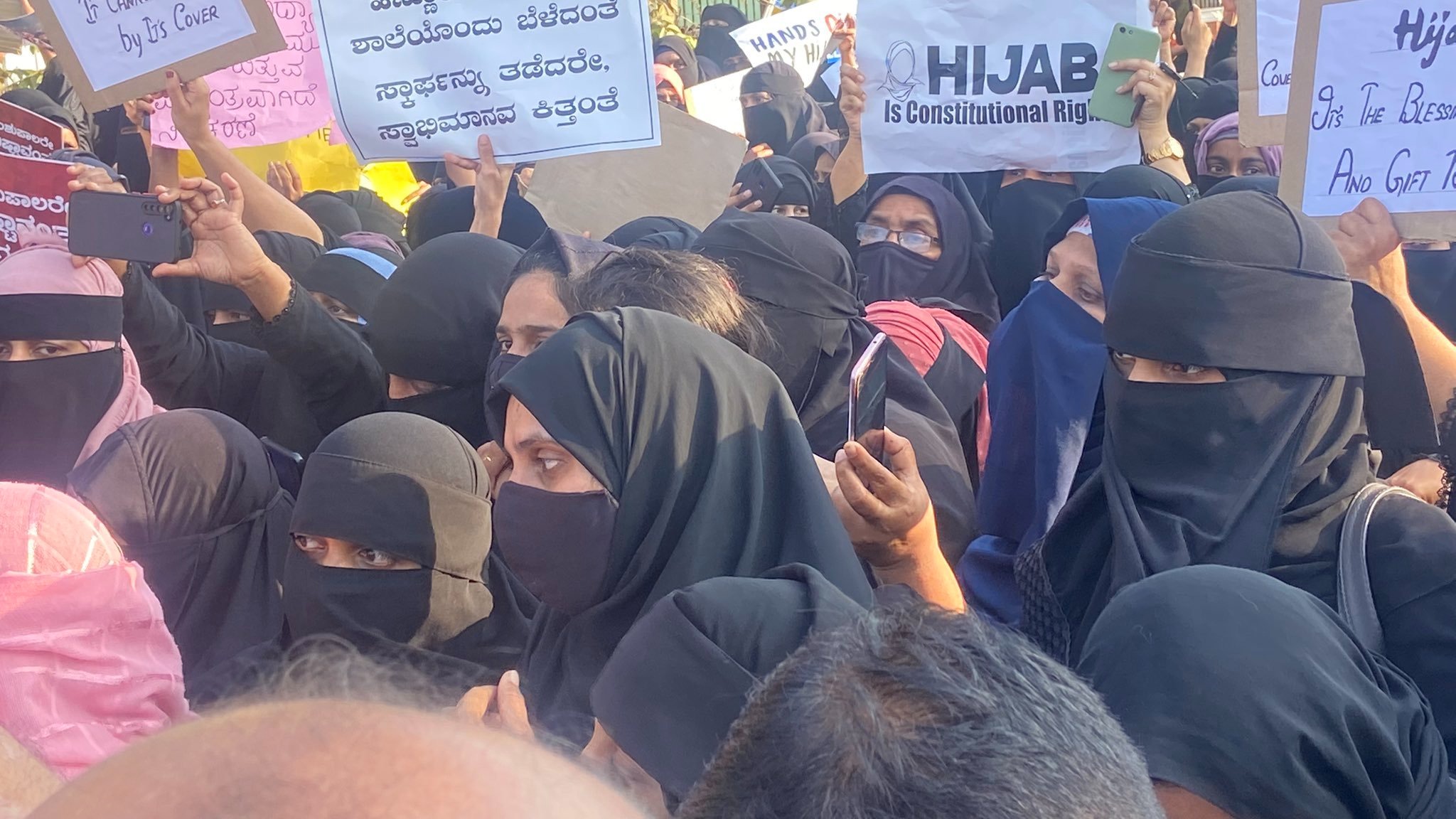 Hijab row: Bengaluru police to enforce 14-day ban on protests near educational buildings