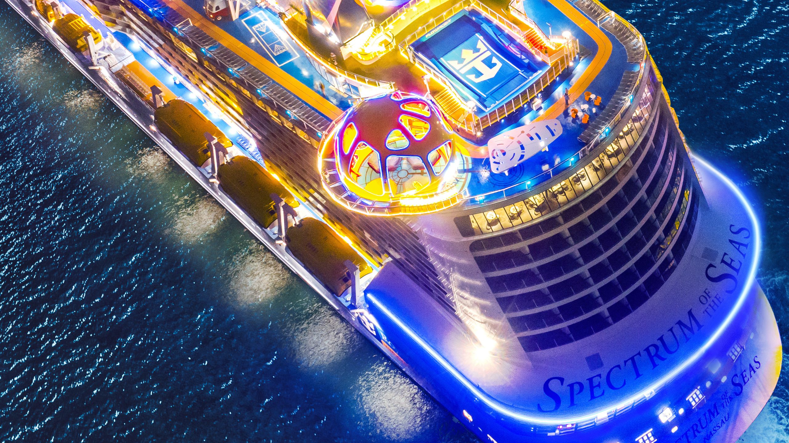 Royal Caribbean International’s ‘Spectrum of the Seas’ sets sail for its maiden voyage in Singapore
