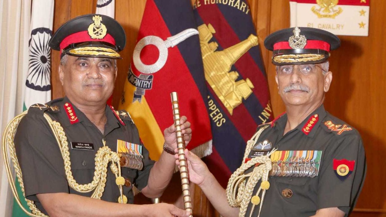 General Manoj Pande takes over as new chief of the Indian Army