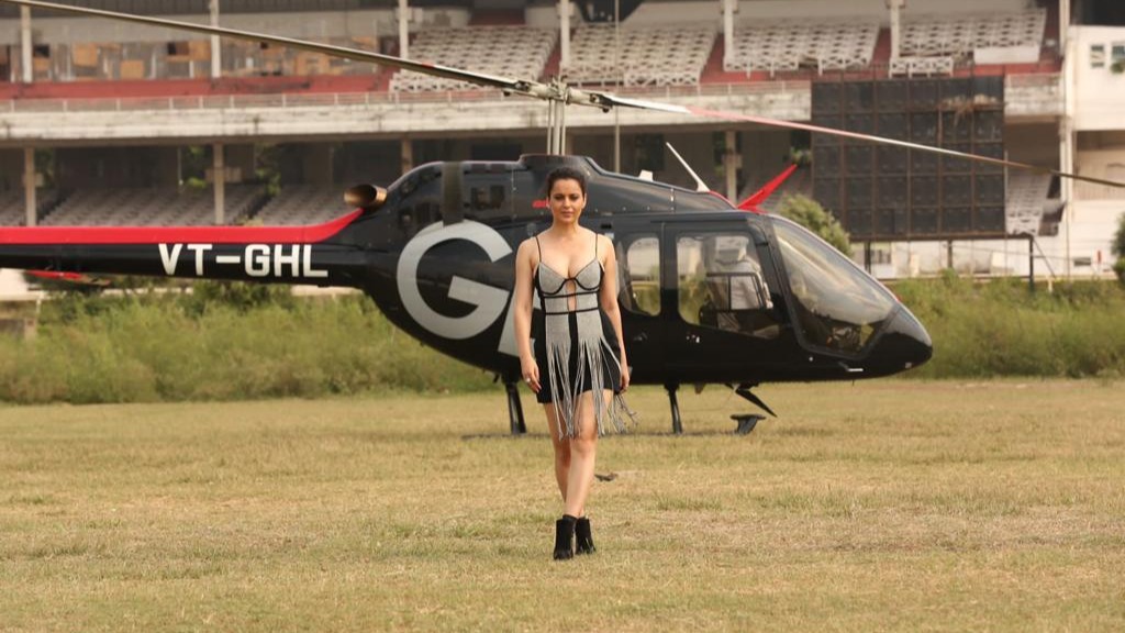 Kangana Ranaut plays a spy in a new action film ‘Dhaakad’