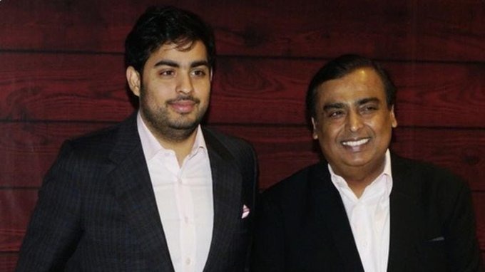 Mukesh Ambani’s son Akash appointed Reliance Jio chairman